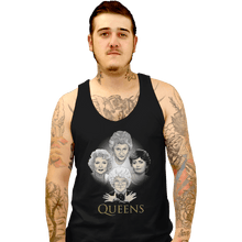 Load image into Gallery viewer, Shirts Tank Top, Unisex / Small / Black Golden Queens
