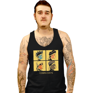 Shirts Tank Top, Unisex / Small / Black Cobra Days