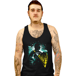 Daily_Deal_Shirts Tank Top, Unisex / Small / Black The Soldier Defender