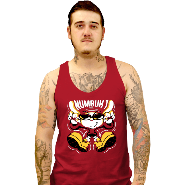 Secret_Shirts Tank Top, Unisex / Small / Red Numbuh 01