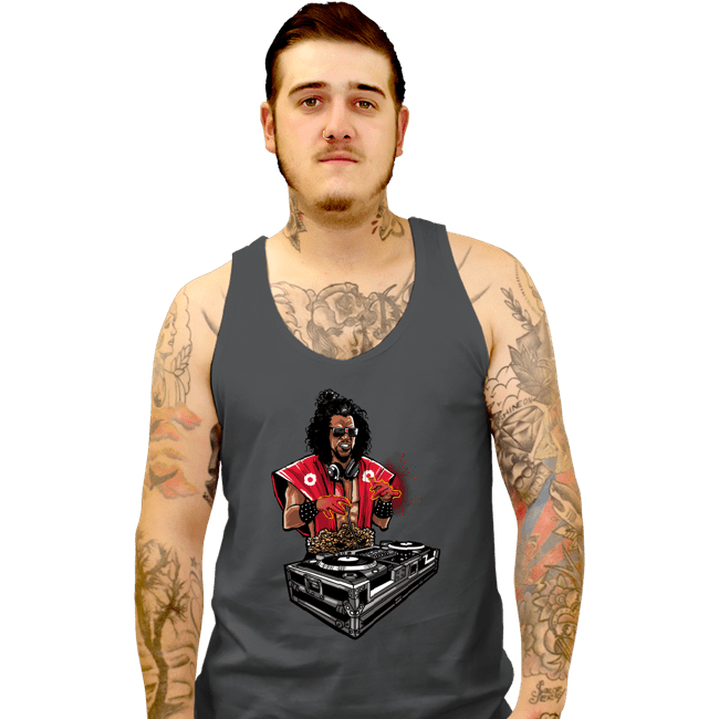 Secret_Shirts Tank Top, Unisex / Small / Charcoal DJ Sho Nuff