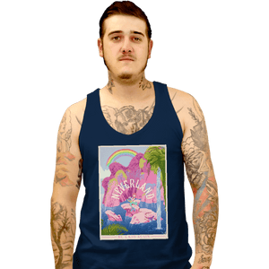 Shirts Tank Top, Unisex / Small / Navy Visit Neverland