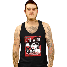 Load image into Gallery viewer, Shirts Tank Top, Unisex / Small / Black Dimitrescu Wine

