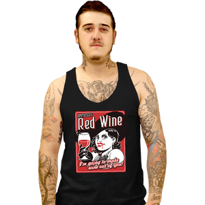 Shirts Tank Top, Unisex / Small / Black Dimitrescu Wine