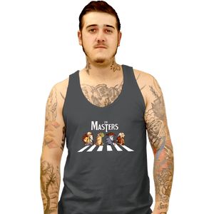 Daily_Deal_Shirts Tank Top, Unisex / Small / Charcoal The Masters