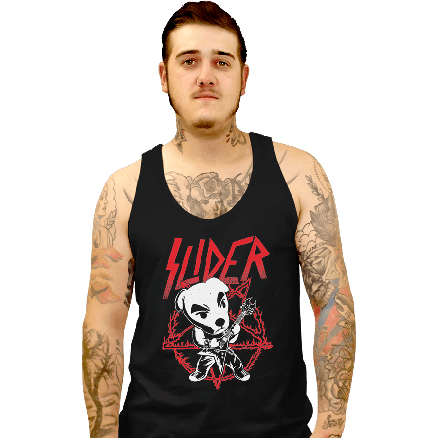 Shirts Tank Top, Unisex / Small / Black Slider King