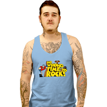 Load image into Gallery viewer, Daily_Deal_Shirts Tank Top, Unisex / Small / Powder Blue No Wrong Time To Rock!
