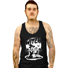 Load image into Gallery viewer, Secret_Shirts Tank Top, Unisex / Small / Black Beach Witch
