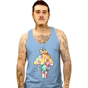 Shirts Tank Top, Unisex / Small / Powder Blue Magical Silhouettes - Isabelle