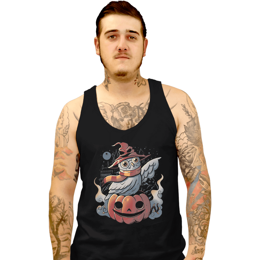 Shirts Tank Top, Unisex / Small / Black Spooky Magic