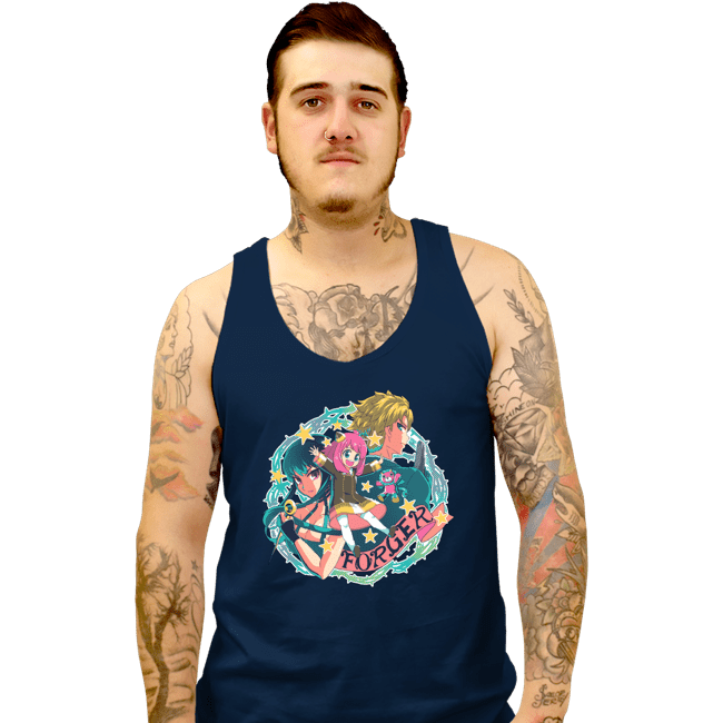 Secret_Shirts Tank Top, Unisex / Small / Navy Real Family