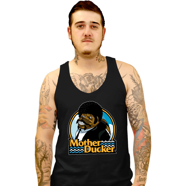 Shirts Tank Top, Unisex / Small / Black Mother Ducker