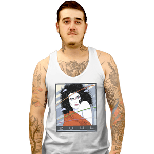 Shirts Tank Top, Unisex / Small / White Zuul