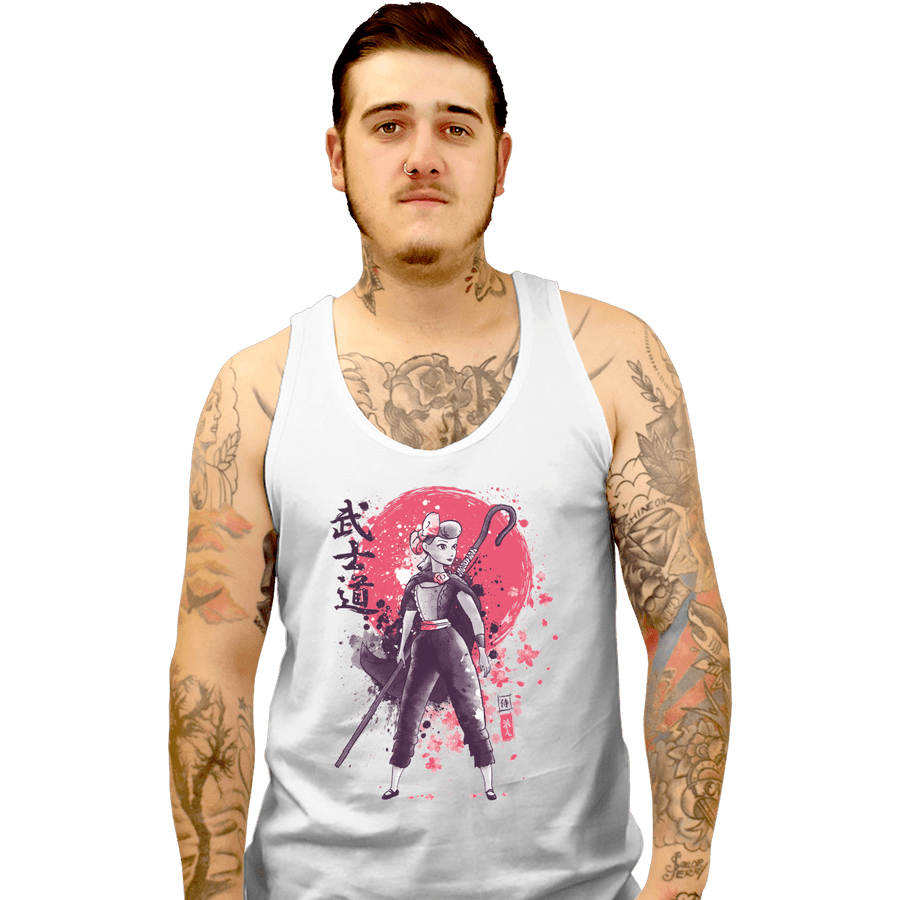 Shirts Tank Top, Unisex / Small / White Ronin Bo