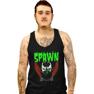 Secret_Shirts Tank Top, Unisex / Small / Black Heavy Metal Hellspawn