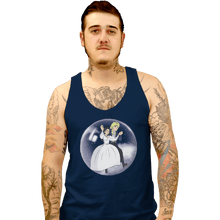 Load image into Gallery viewer, Shirts Tank Top, Unisex / Small / Navy Fly In A Bubble
