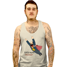 Load image into Gallery viewer, Secret_Shirts Tank Top, Unisex / Small / White Murray Is My Hero
