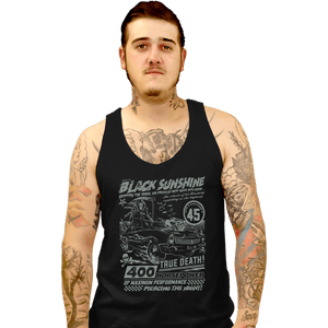 Daily_Deal_Shirts Tank Top, Unisex / Small / Black Black Sunshine