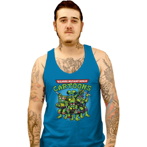 Shirts Tank Top, Unisex / Small / Sapphire Ninja Cartoons