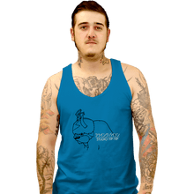 Load image into Gallery viewer, Shirts Tank Top, Unisex / Small / Sapphire Studio Yip Yip

