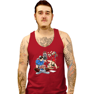 Daily_Deal_Shirts Tank Top, Unisex / Small / Red Showoff