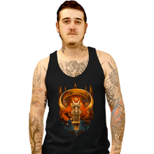 Load image into Gallery viewer, Daily_Deal_Shirts Tank Top, Unisex / Small / Black Art Deco Dark Fortress
