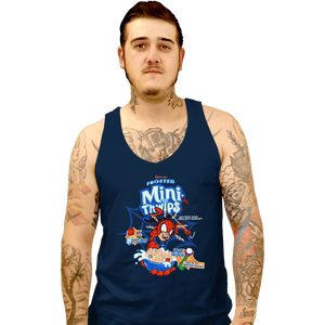 Shirts Tank Top, Unisex / Small / Navy Frosted Mini Thwips