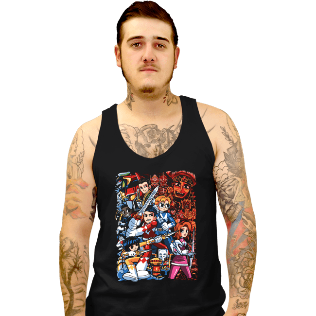 Daily_Deal_Shirts Tank Top, Unisex / Small / Black Morphin Pilgrim