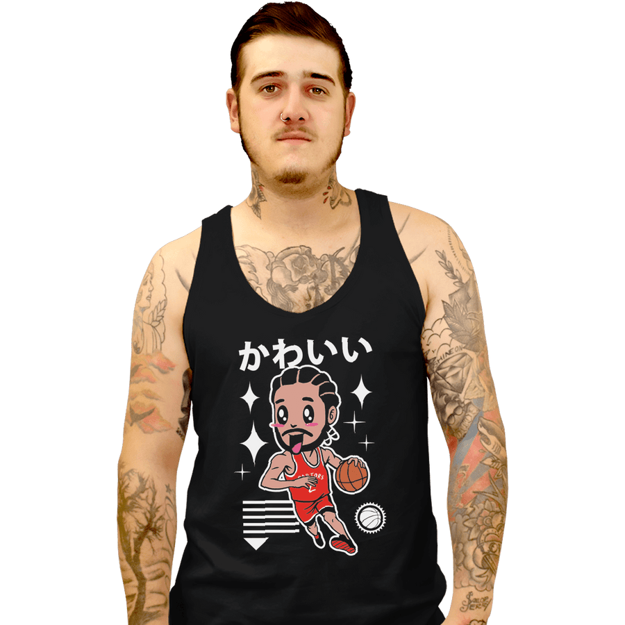 Shirts Tank Top, Unisex / Small / Black Kawaii Leonard