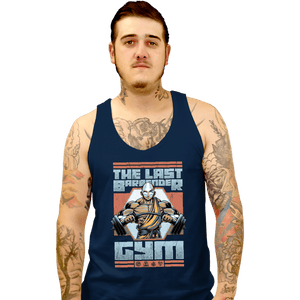 Daily_Deal_Shirts Tank Top, Unisex / Small / Navy The Last Barbender Gym