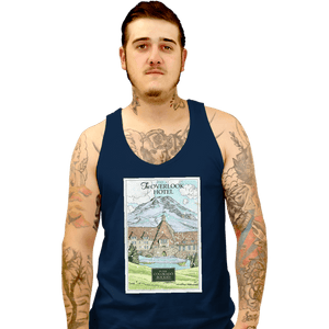 Secret_Shirts Tank Top, Unisex / Small / Navy Stay At The Overlook Hotel