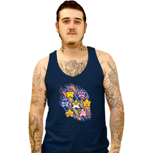 Secret_Shirts Tank Top, Unisex / Small / Navy Star Power