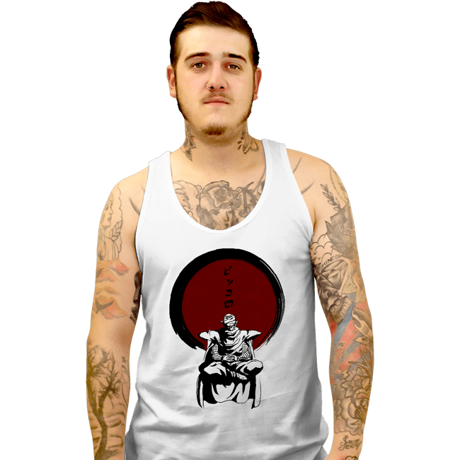 Shirts Tank Top, Unisex / Small / White Piccolo Zen