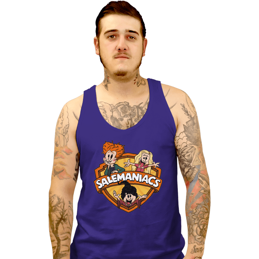 Shirts Tank Top, Unisex / Small / Violet Salemaniacs