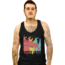 Load image into Gallery viewer, Shirts Tank Top, Unisex / Small / Black Let&#39;s Jam
