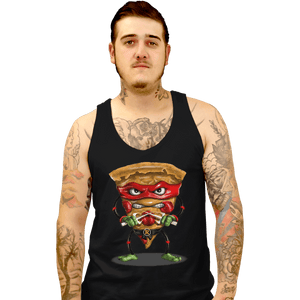 Shirts Tank Top, Unisex / Small / Black Ninja Pizza