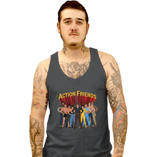 Load image into Gallery viewer, Shirts Tank Top, Unisex / Small / Charcoal Action Friends
