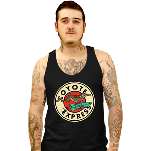 Daily_Deal_Shirts Tank Top, Unisex / Small / Black Coyote Express