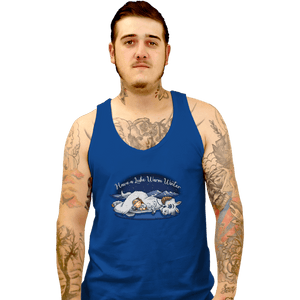 Secret_Shirts Tank Top, Unisex / Small / Royal Blue Have a Luke Warm Winter