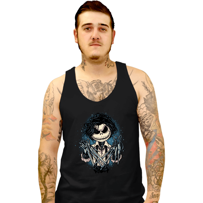 Secret_Shirts Tank Top, Unisex / Small / Black Nightmare Scissors