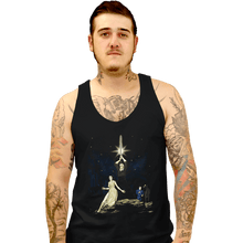 Load image into Gallery viewer, Daily_Deal_Shirts Tank Top, Unisex / Small / Black A White Wolf
