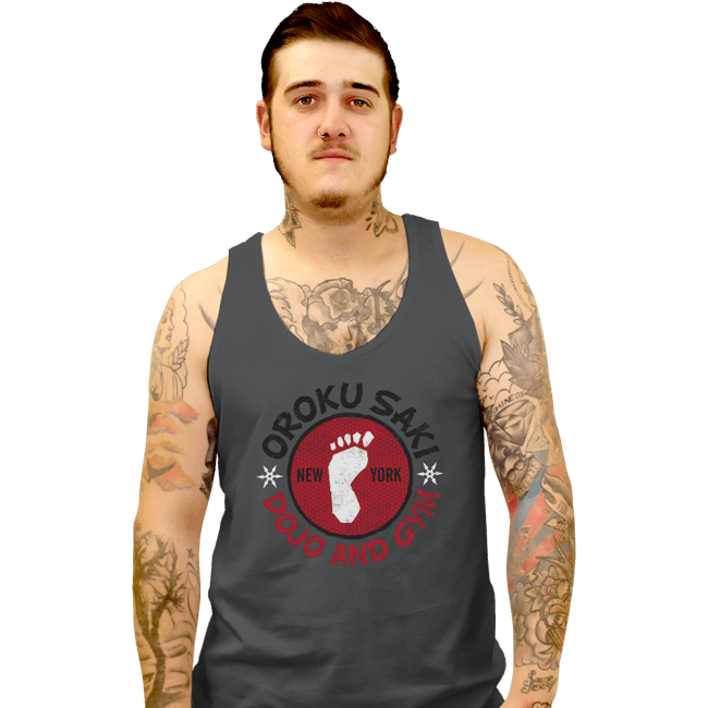 Shirts Tank Top, Unisex / Small / Charcoal Saki's Dojo