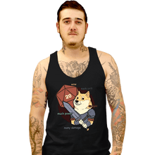 Load image into Gallery viewer, Daily_Deal_Shirts Tank Top, Unisex / Small / Black Doge Meme
