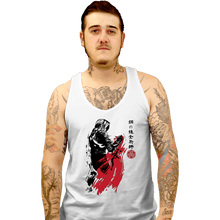 Load image into Gallery viewer, Secret_Shirts Tank Top, Unisex / Small / White Edward Sumi-e
