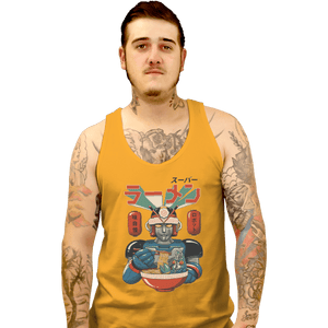 Shirts Tank Top, Unisex / Small / Gold Super Ramen Bot