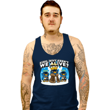 Load image into Gallery viewer, Daily_Deal_Shirts Tank Top, Unisex / Small / Navy Penguin King
