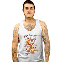 Load image into Gallery viewer, Shirts Tank Top, Unisex / Small / White Dishonor
