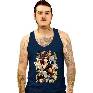 Shirts Tank Top, Unisex / Small / Navy Honkey Tonk Women