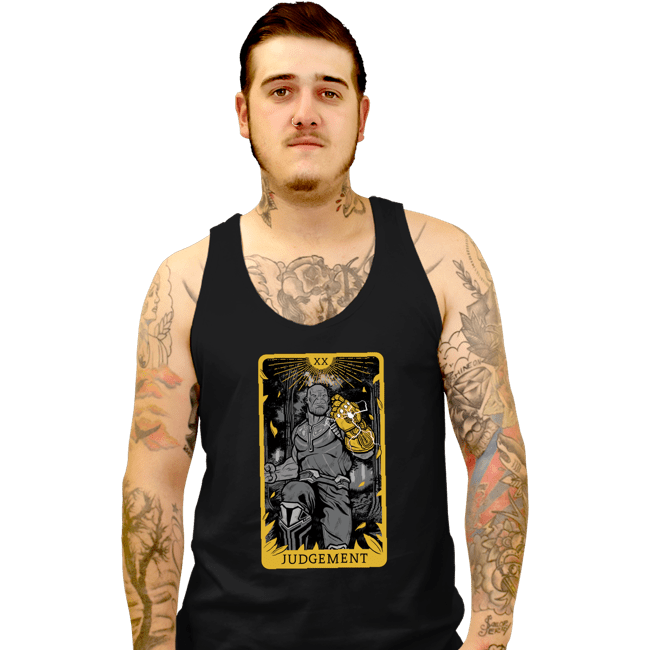 Shirts Tank Top, Unisex / Small / Black Tarot Judgement