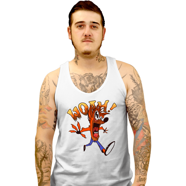 Shirts Tank Top, Unisex / Small / White Whoa!